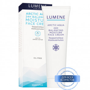 Балансирующий увлажняющий крем Lumene Arctic Aqua 24h Balancing Moisture Face Cream